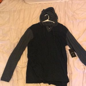 Hooded L/S shirt